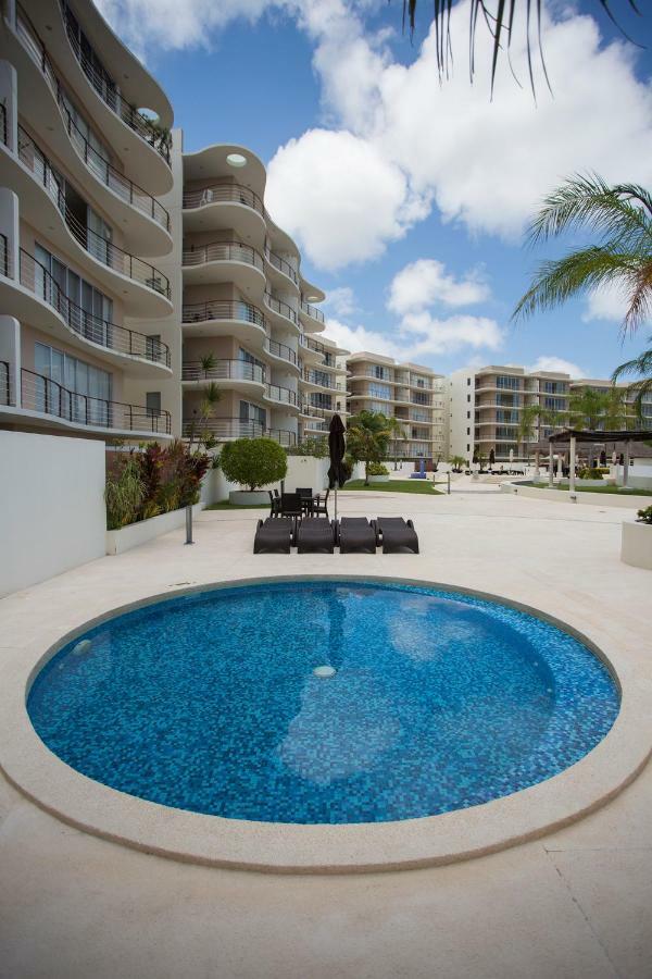 3Br Apt With Pool 坎昆 外观 照片