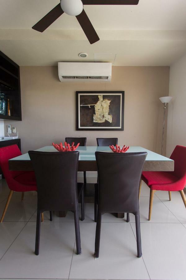 3Br Apt With Pool 坎昆 外观 照片