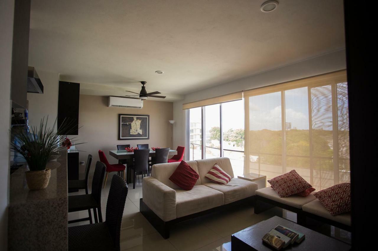 3Br Apt With Pool 坎昆 外观 照片